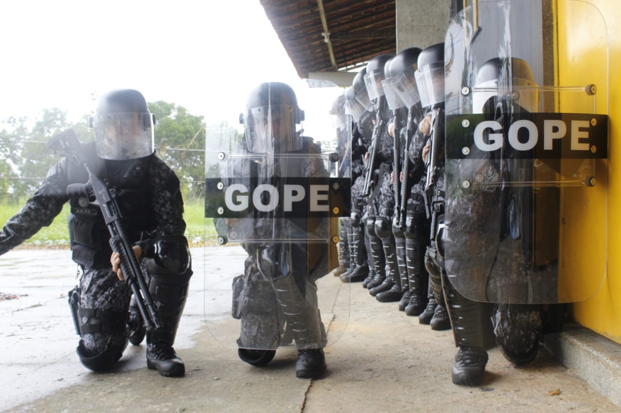 Gope recebe novo fardamento visando melhorias no trabalho tático da unidade