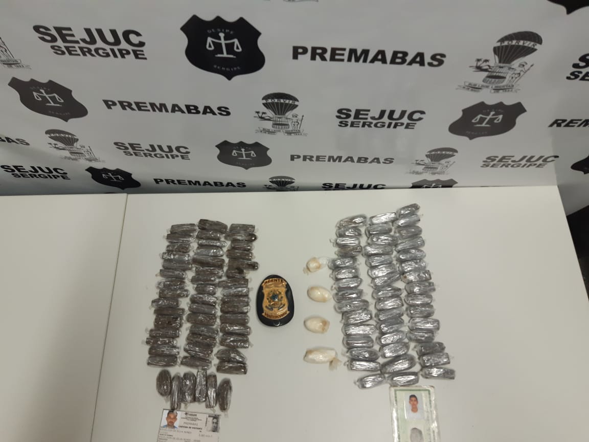 Scanner corporal de presídio flagra homens com quase um quilo de droga no estômago