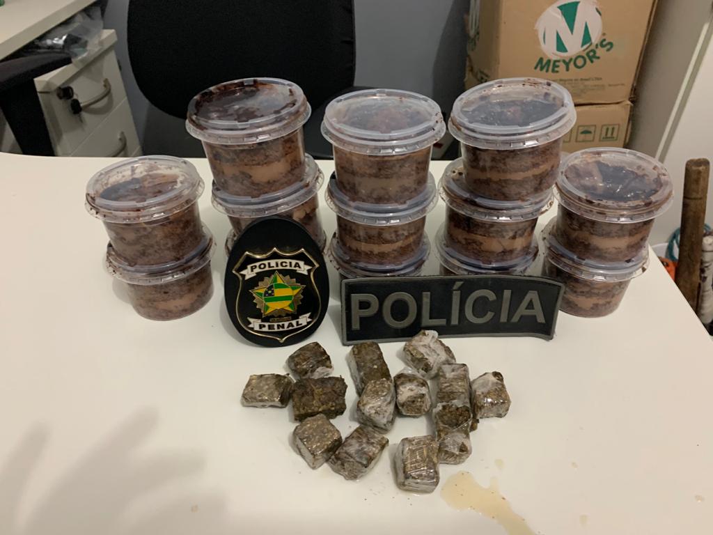 Polícia Penal prende mulher tentando entregar drogas escondidas em doce para o filho no Premabas