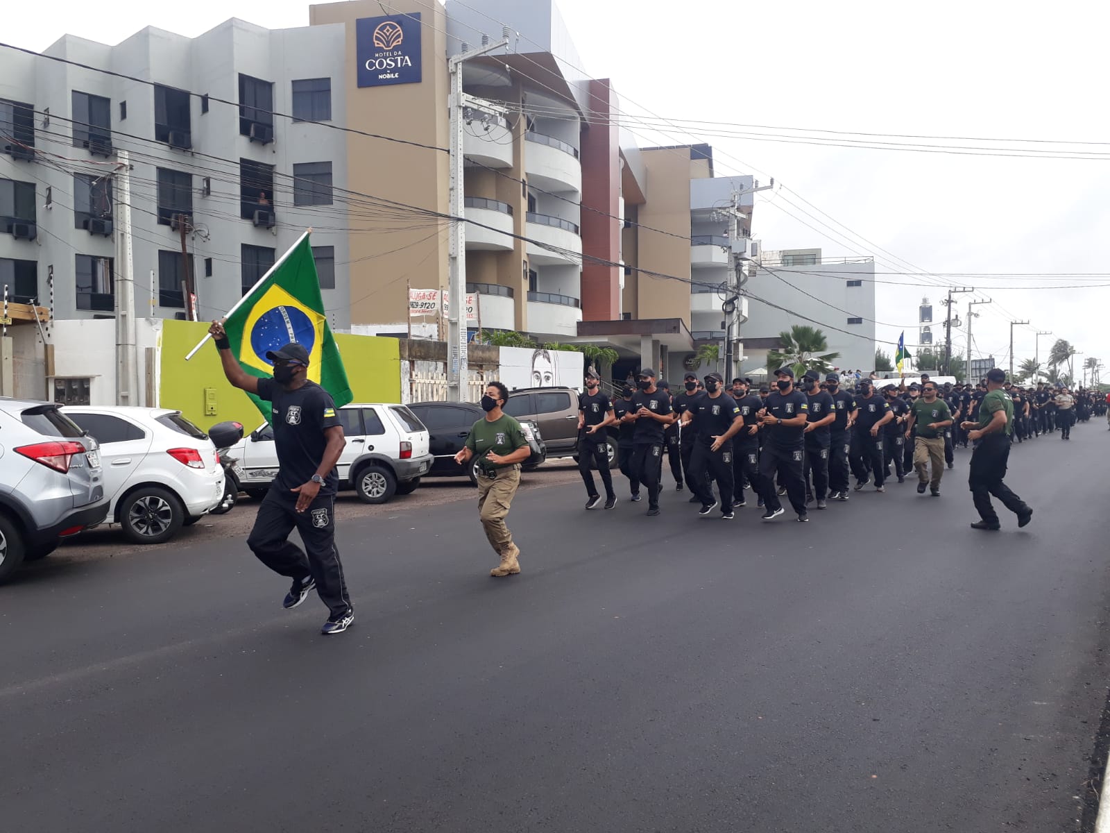 Polícia Penal realiza atividade externa como parte da formação de nova turma