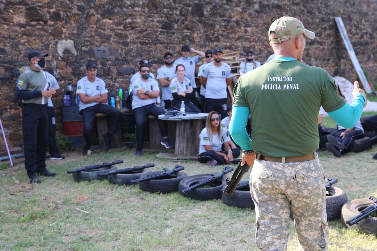 Curso de Intervenção Prisional é ministrado para novos policiais penais na Egesp