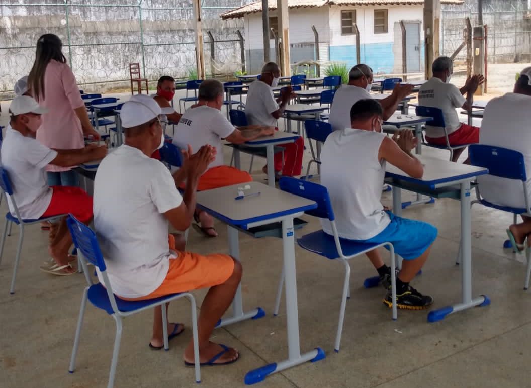 Presídio Regional Senador Leite Neto inicia a primeira turma de alfabetização