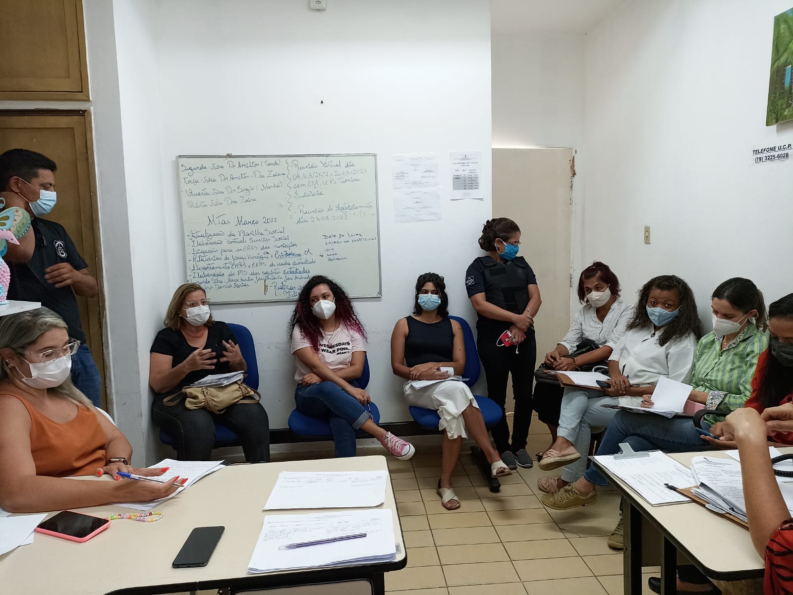 Unidade de Custódia Psiquiátrica participa de reunião de matriciamento com a Rede de Atenção Psicossocial do Município de Aracaju