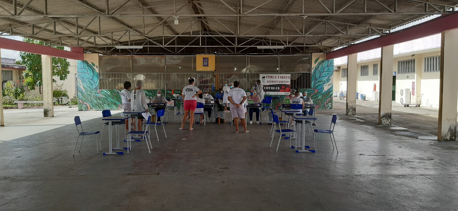 Sejuc e UFS promovem testagem das internas do Prefem