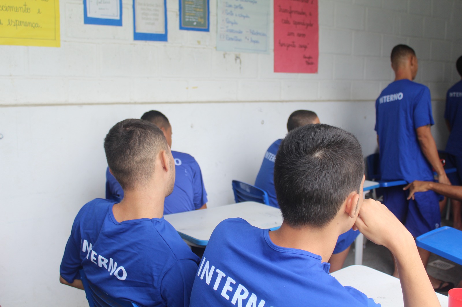 Internos da Cadeia Pública de Estância têm acesso à alfabetização