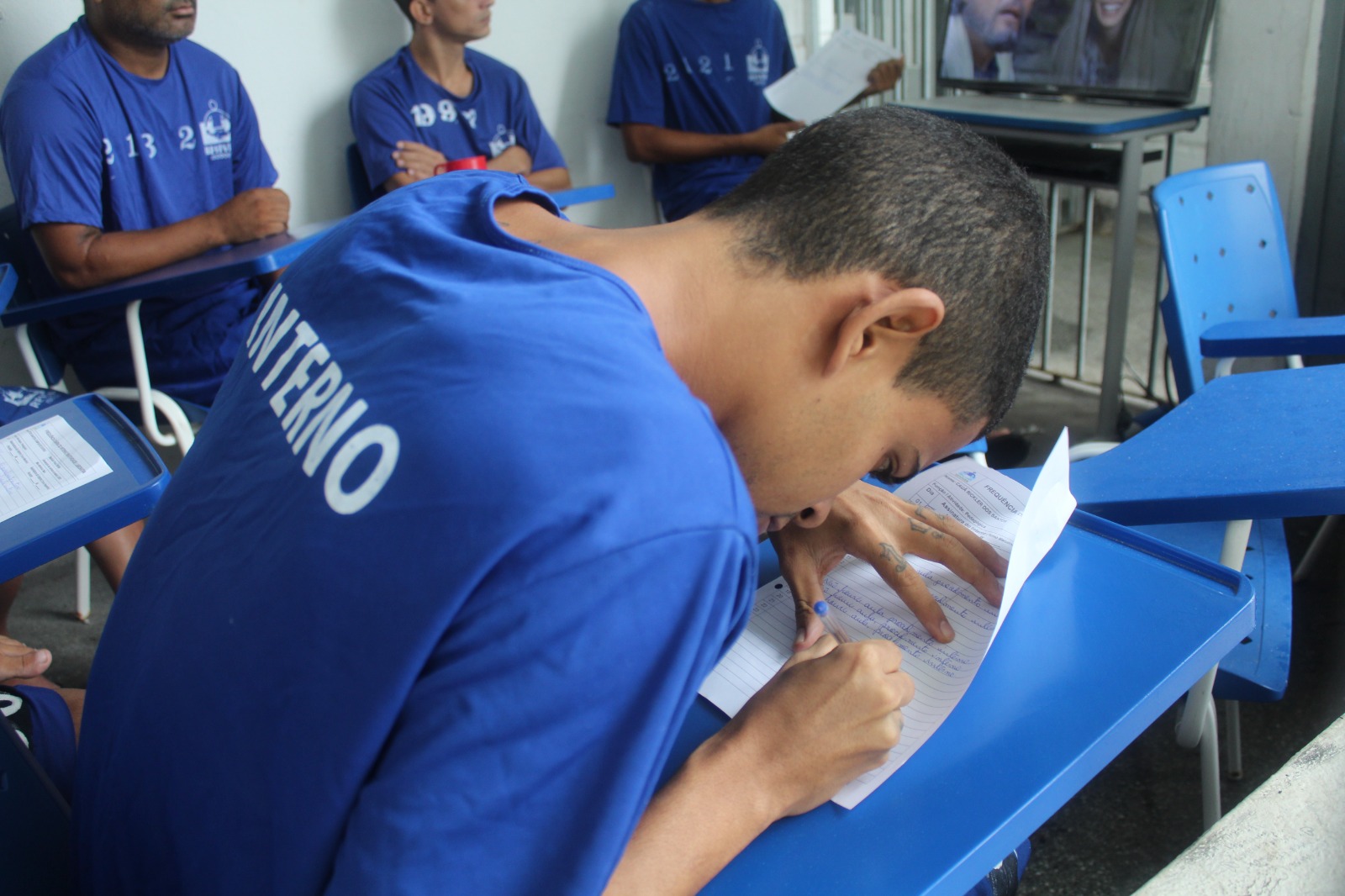 Primeira etapa dos Exames Supletivos é aplicada nas unidades prisionais de Sergipe