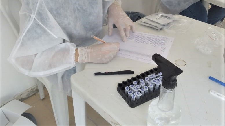 Parceria entre Sejuc e UFS promove testagem de internos e funcionários contra a Covid-19 na UCP