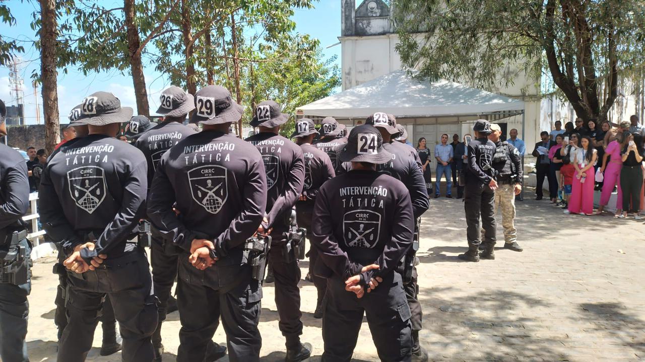 Sejuc forma primeira turma de Curso de Intervenção Rápida em Recinto Carcerário