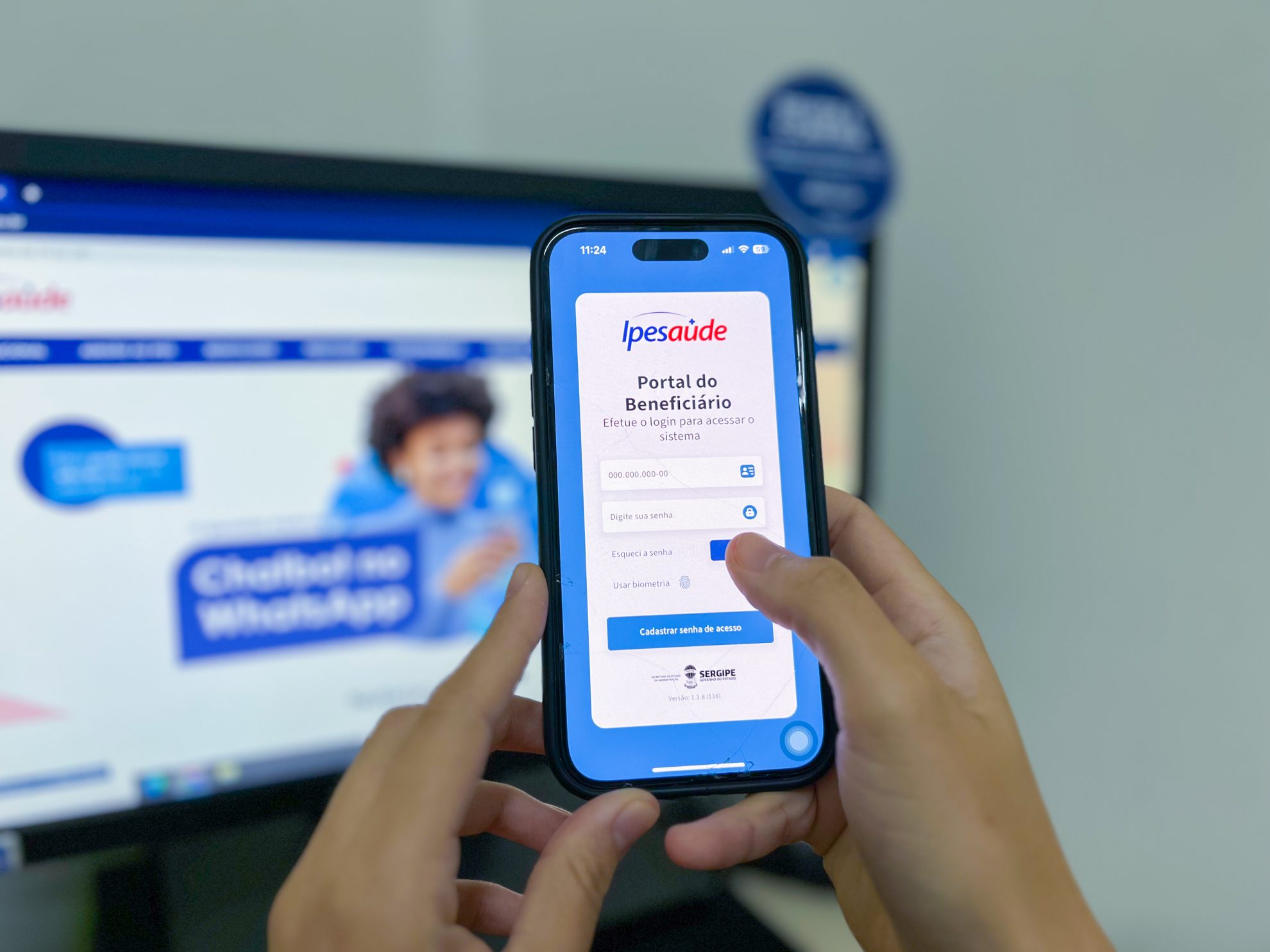 Sejuc alerta para fim de prazo para cadastro da biometria facial dos servidores segurados pelo Ipesaúde