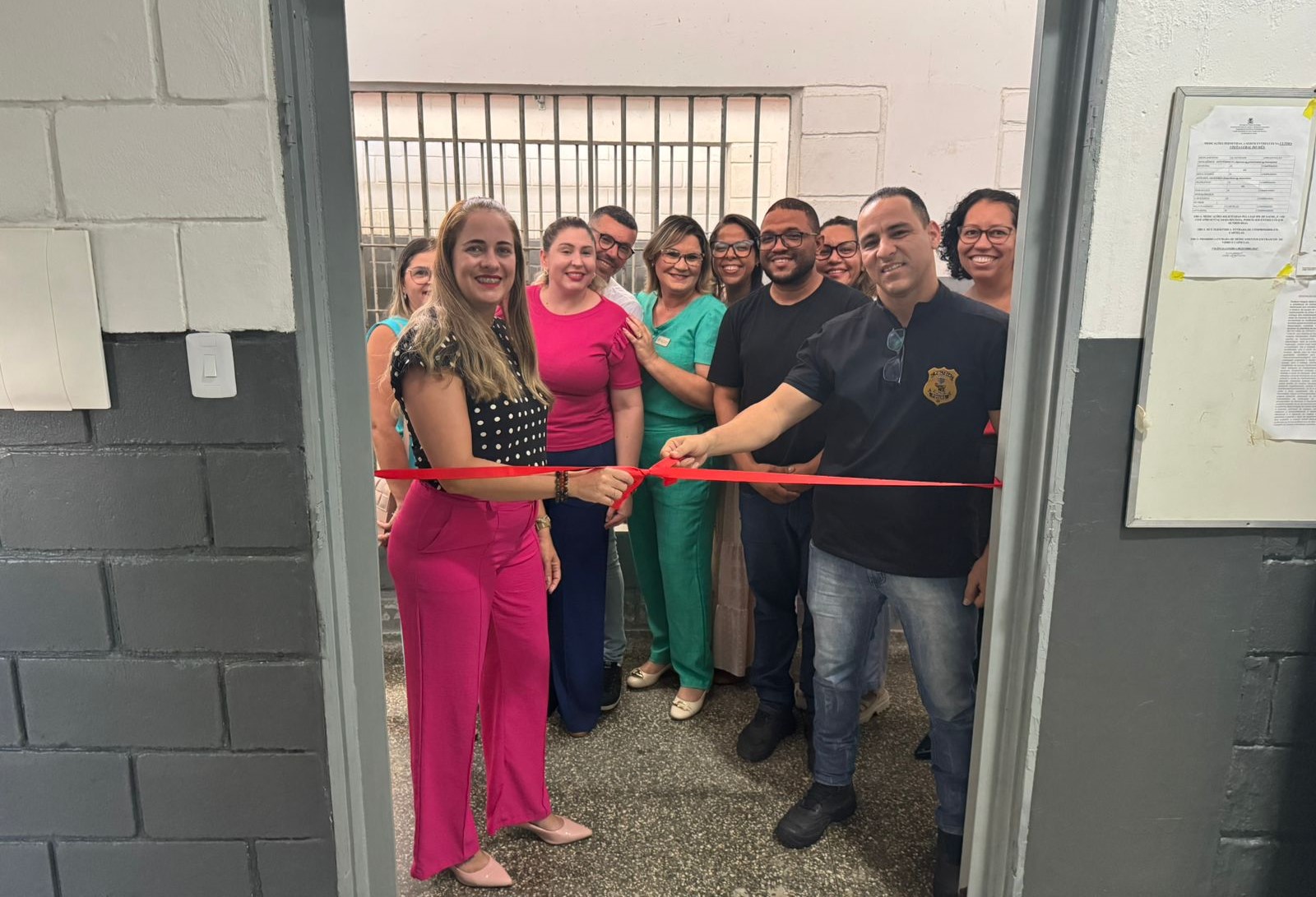 Secretaria de Justiça inaugura Unidade Básica de Saúde na Cadeia Territorial de Nossa Senhora do Socorro